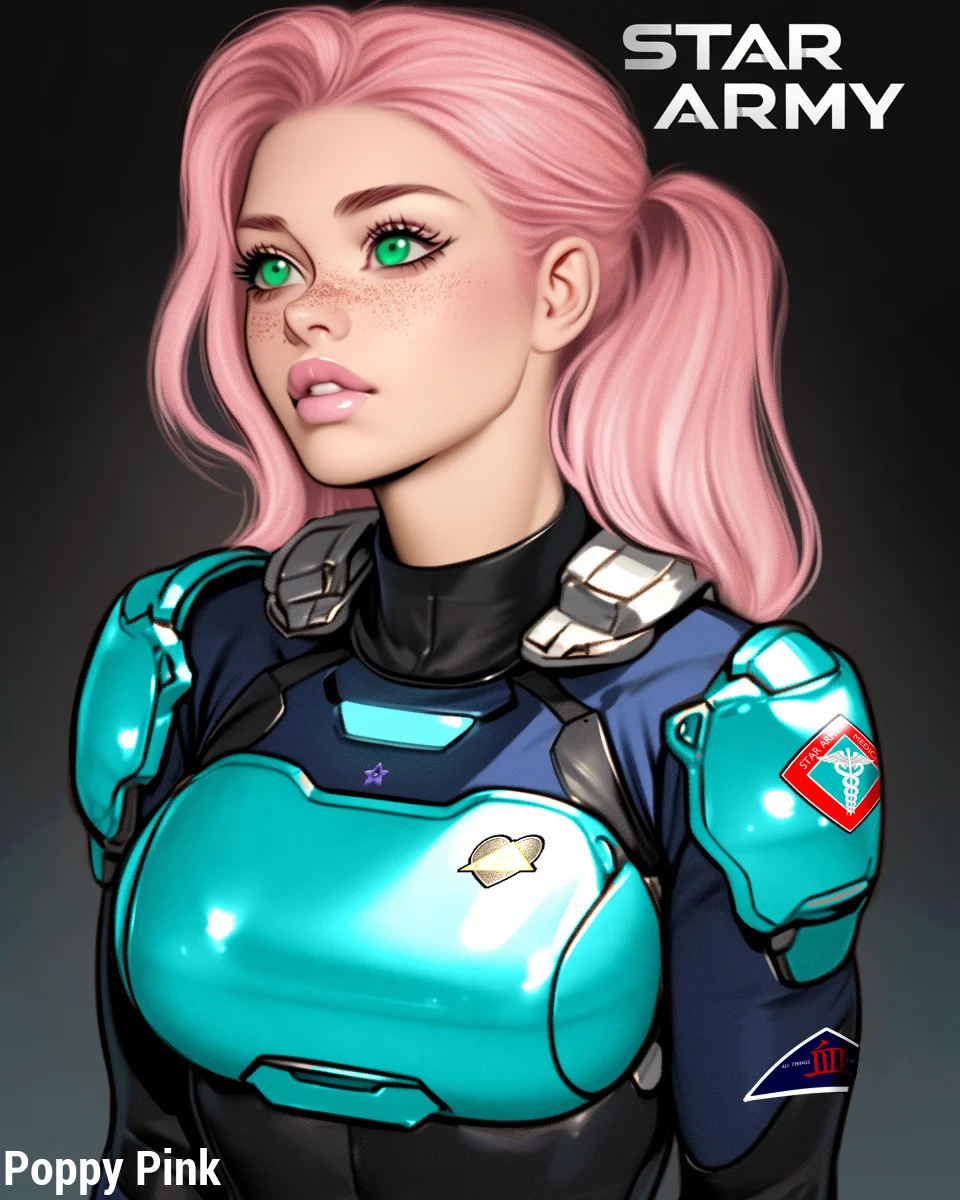 2024 Poppy Pink in explorer uniform type 47 by Wes