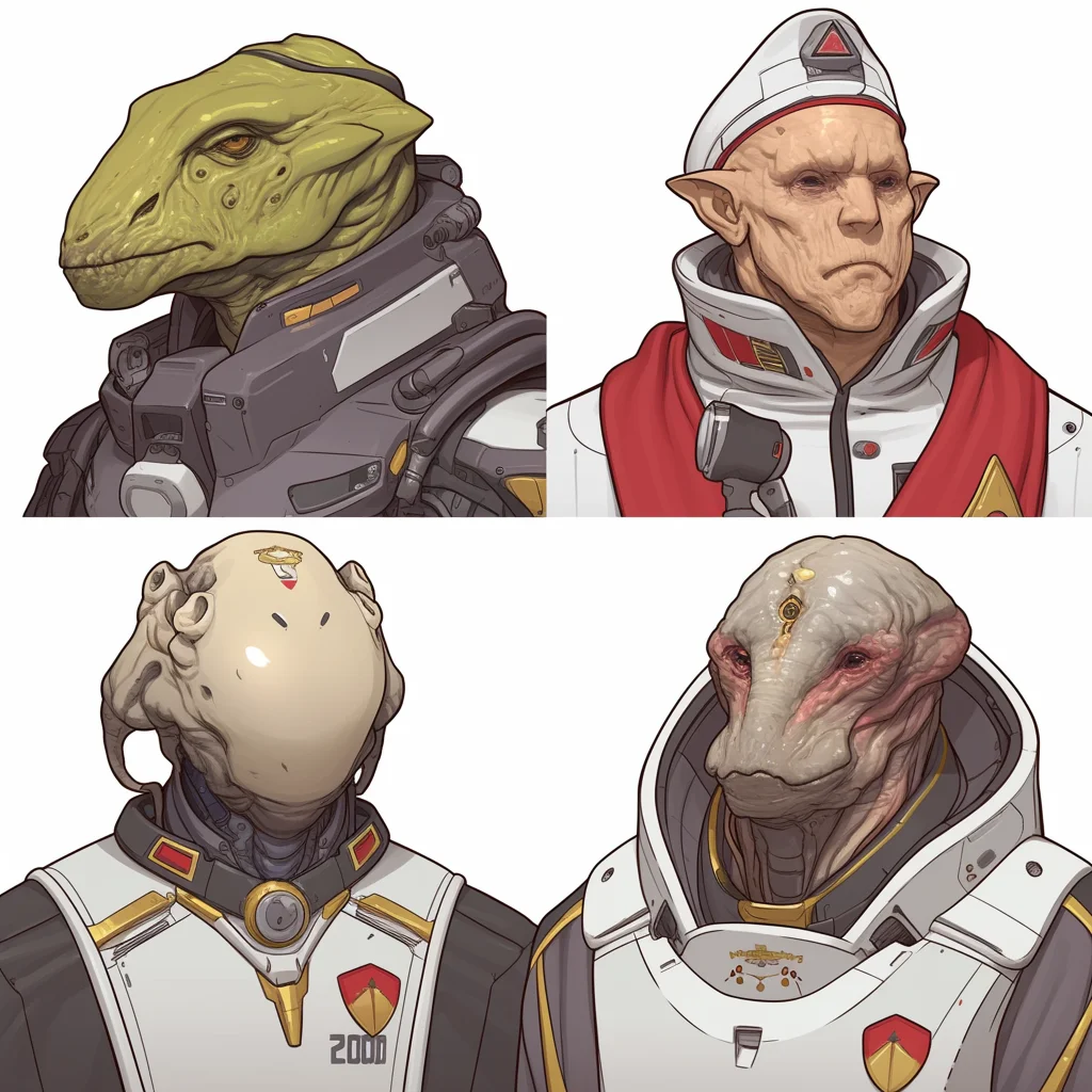 4 Random aliens