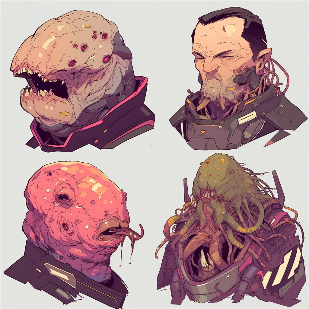 Character headshots