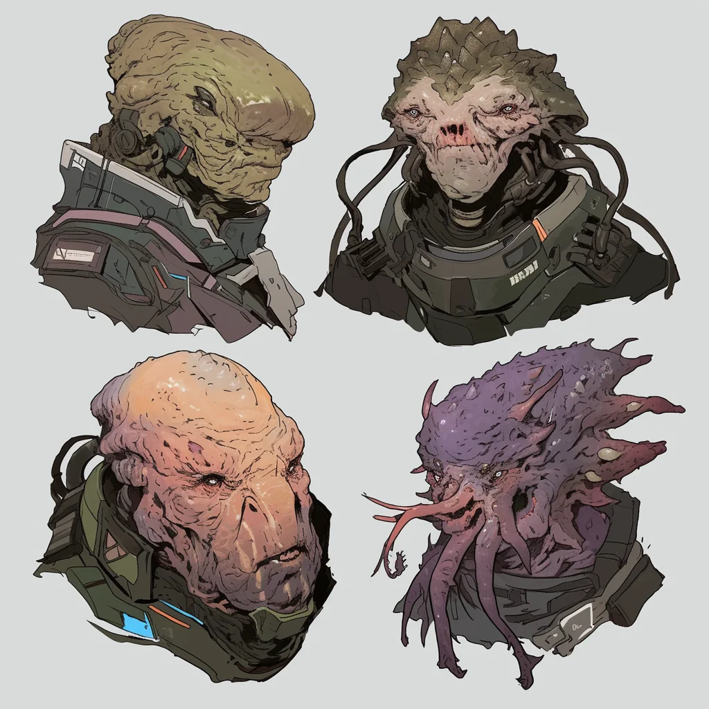 Character headshots