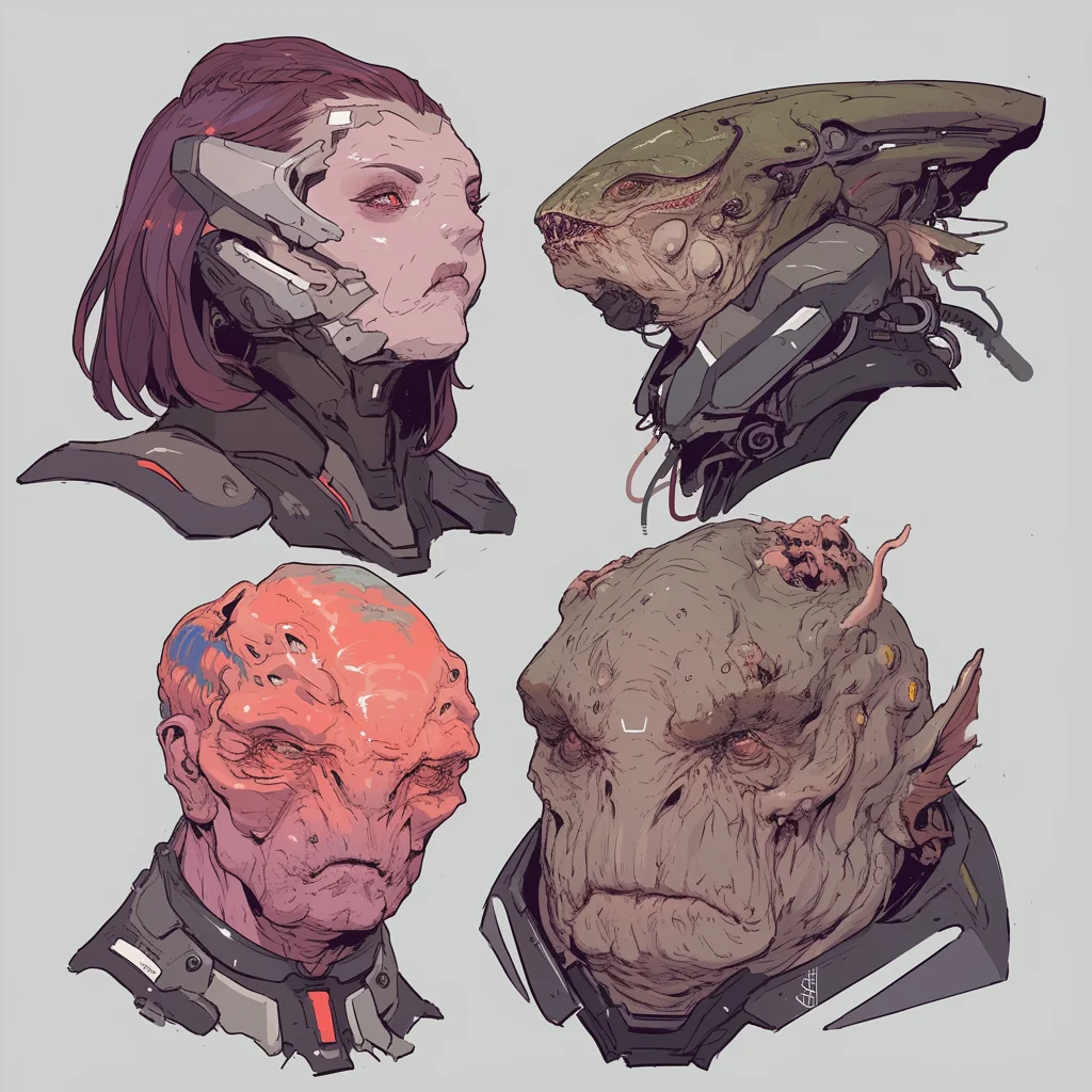 Character headshots