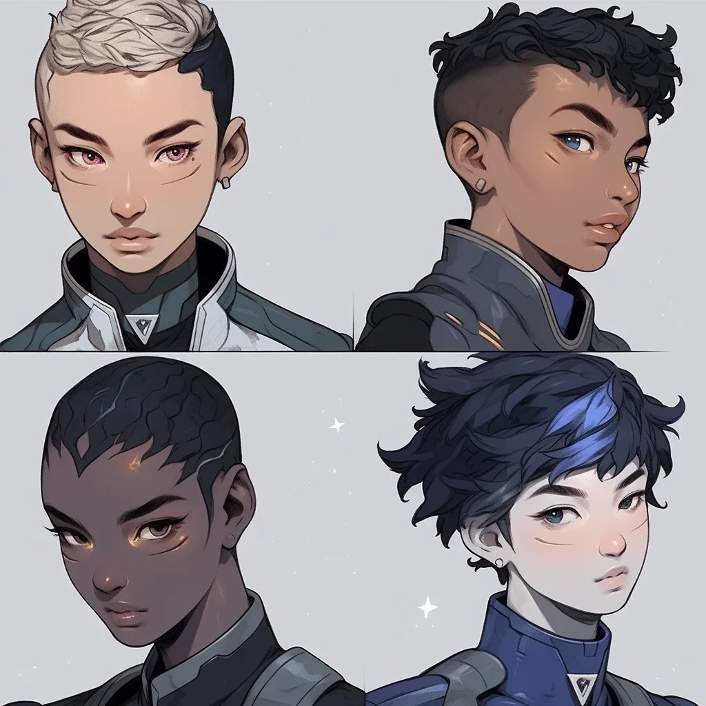 Character headshots