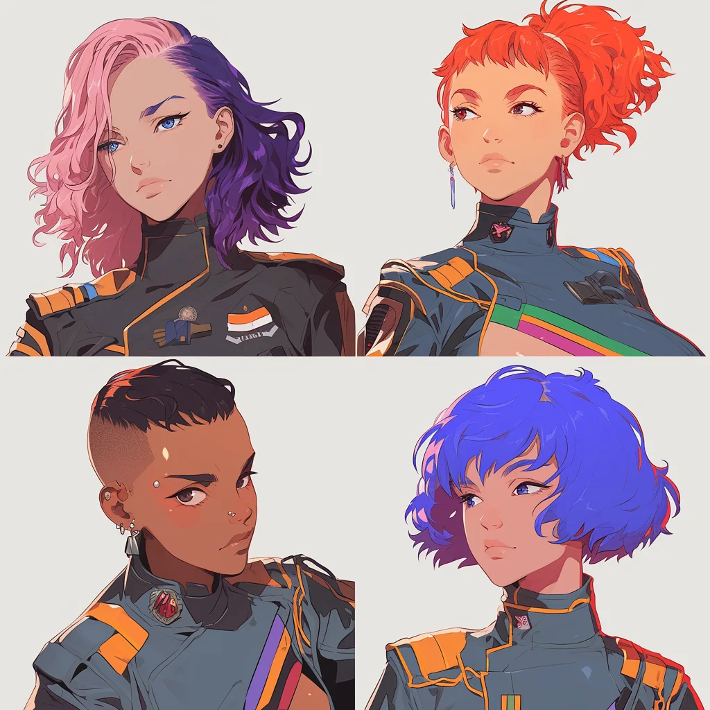 Character headshots