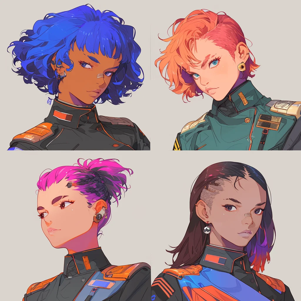 Character headshots