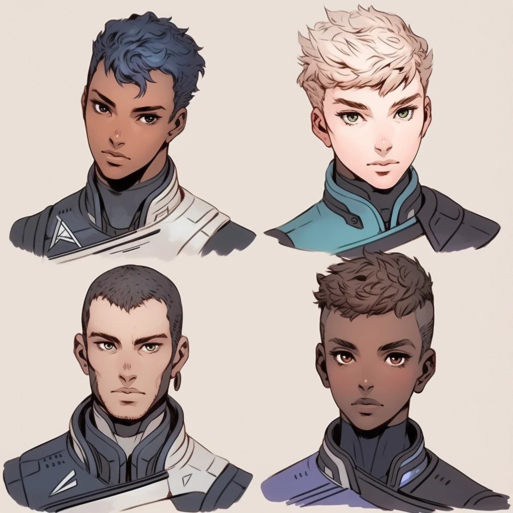 Character headshots