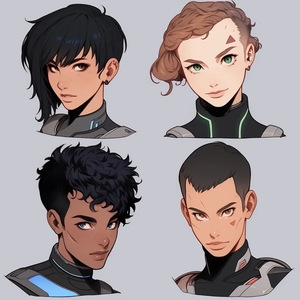 Character headshots