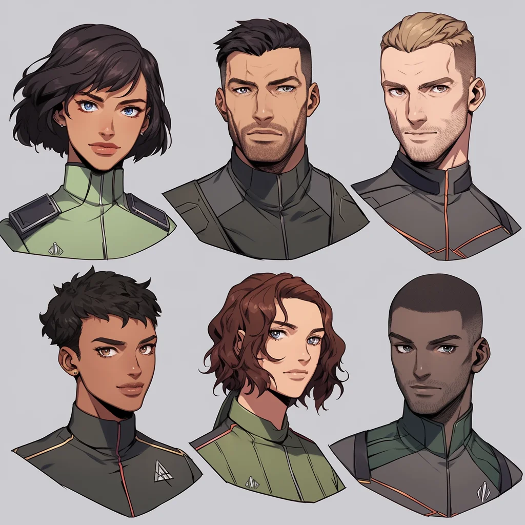 Character headshots