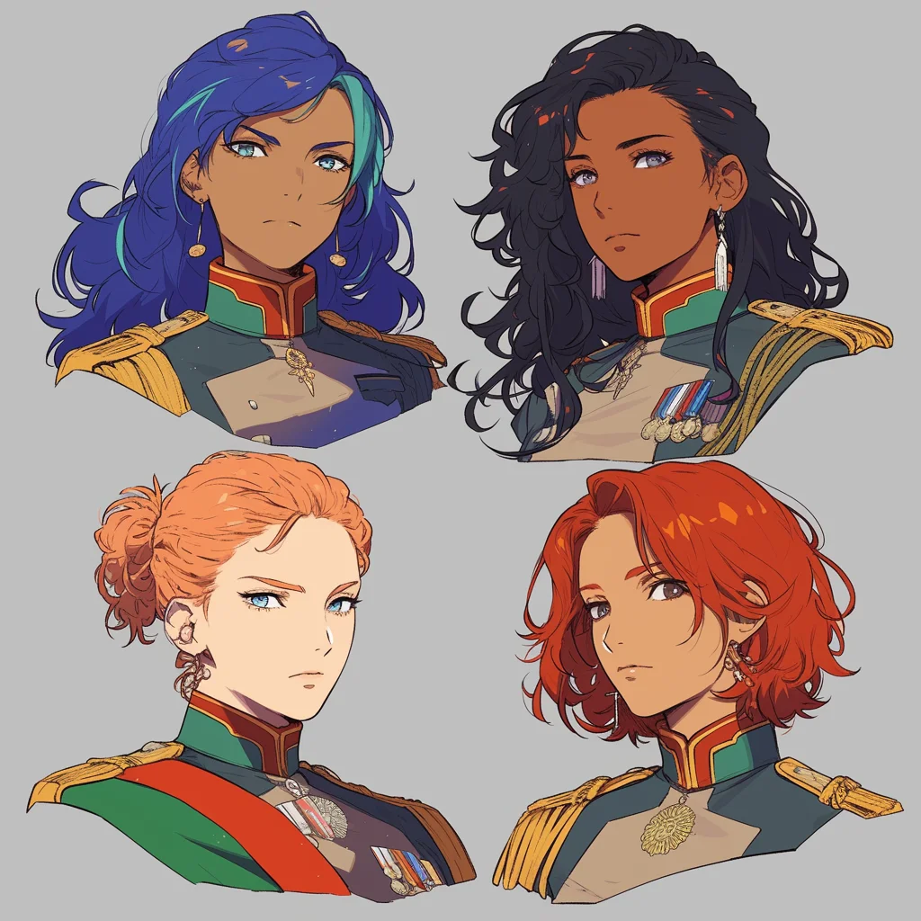 Character headshots