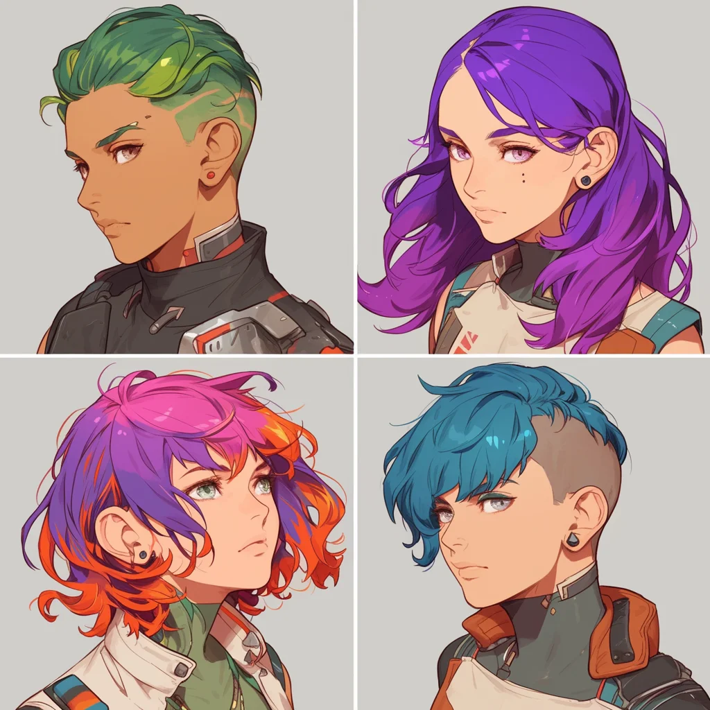 Character headshots