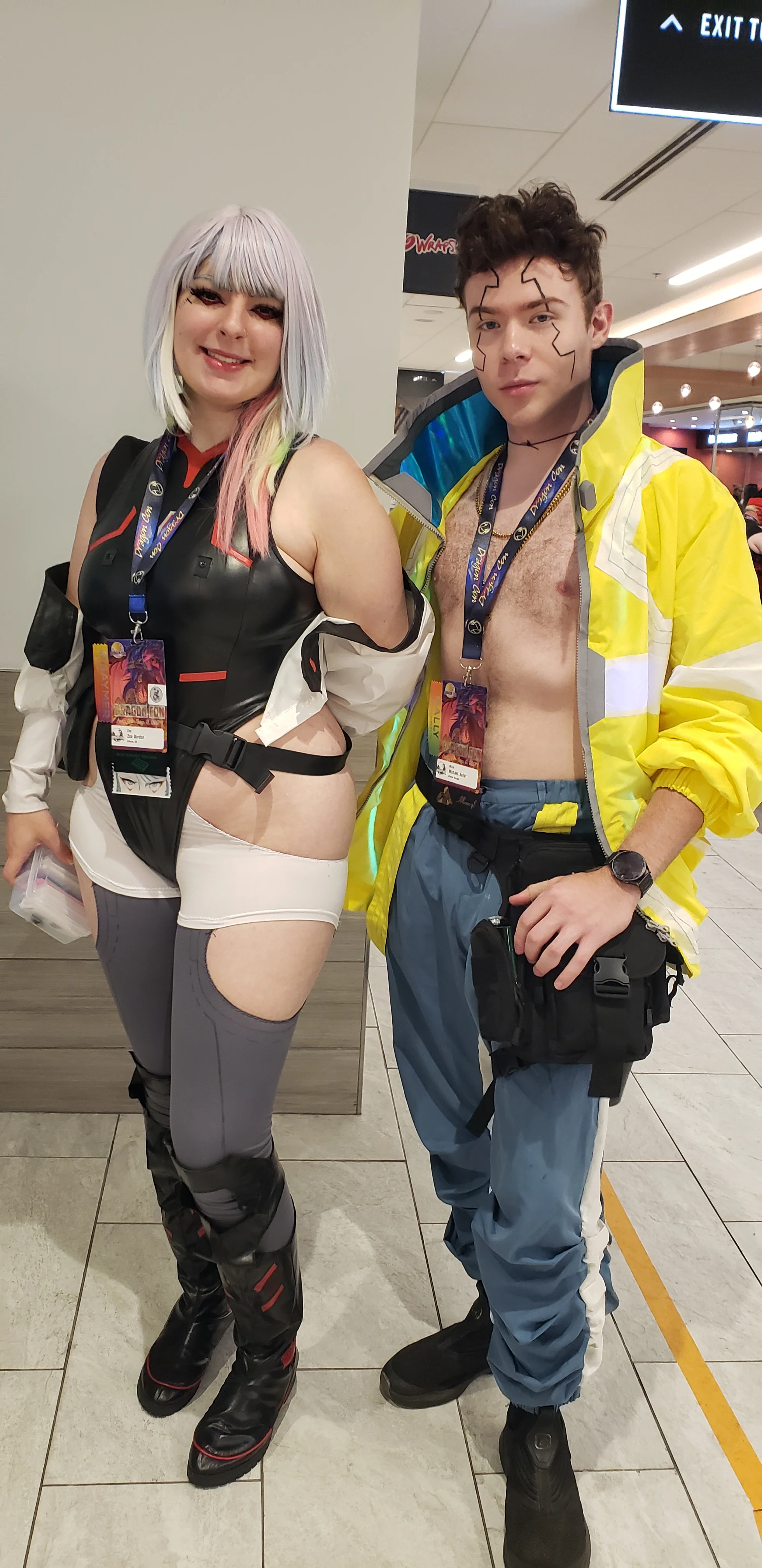 Cyberpunk Edgerunners Cosplayers at Dragon Con 2024