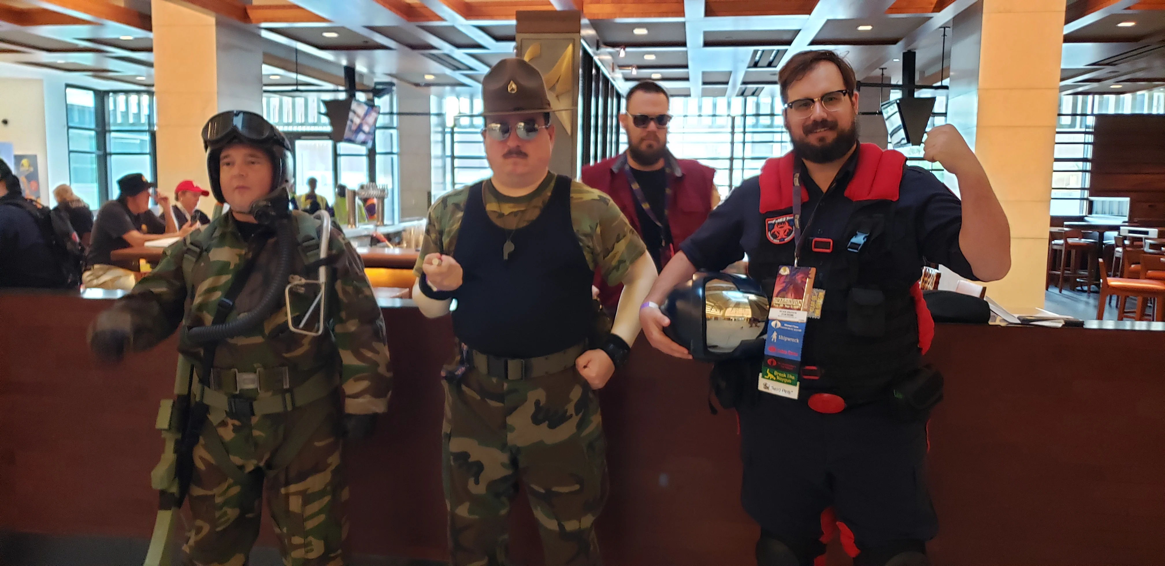 GI Joe Cosplayers at Dragon Con 2024