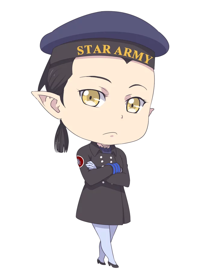 kosuka in star army uniform.png