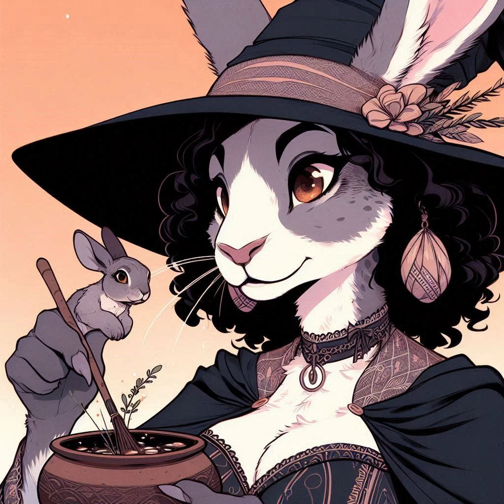 Nikicon as a witch.webp