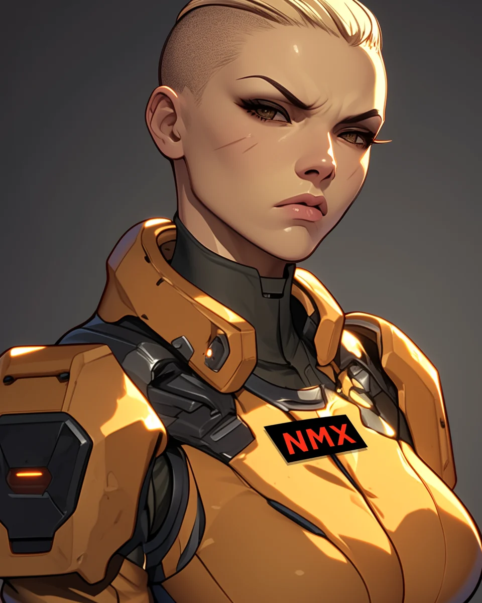 NMX Female Humanoid Soldier