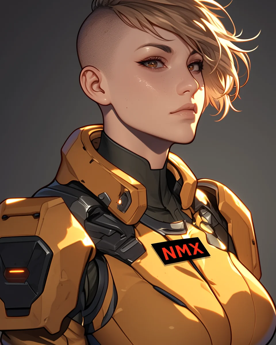 NMX Female Humanoid Soldier