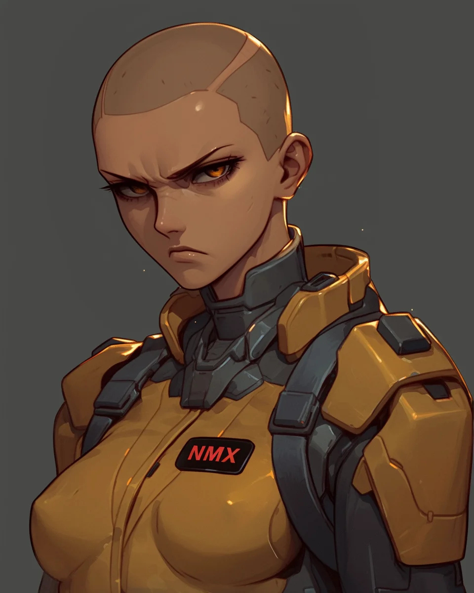 NMX Female Humanoid Soldier