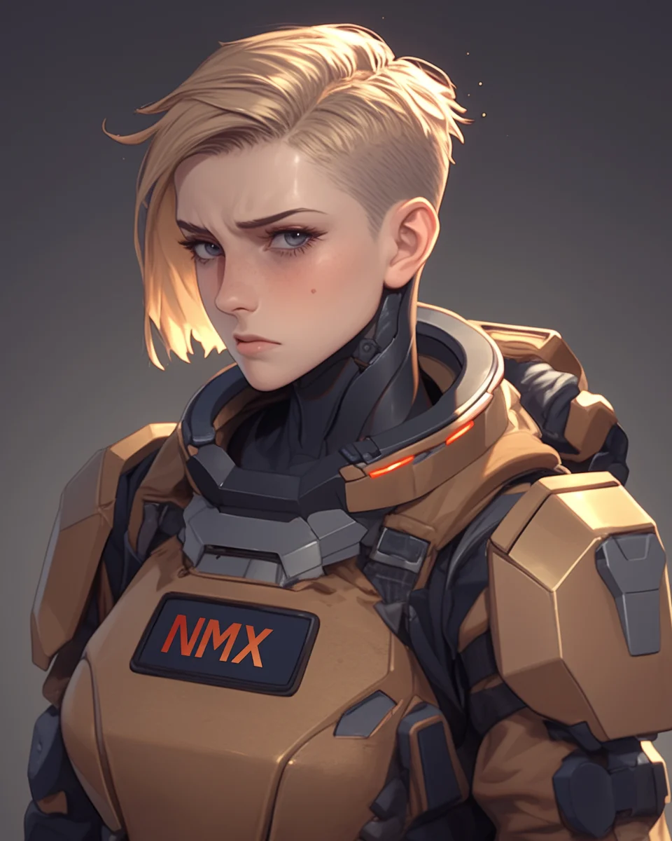 NMX Female Humanoid Soldier