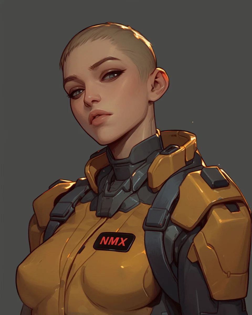 NMX Female Humanoid Soldier