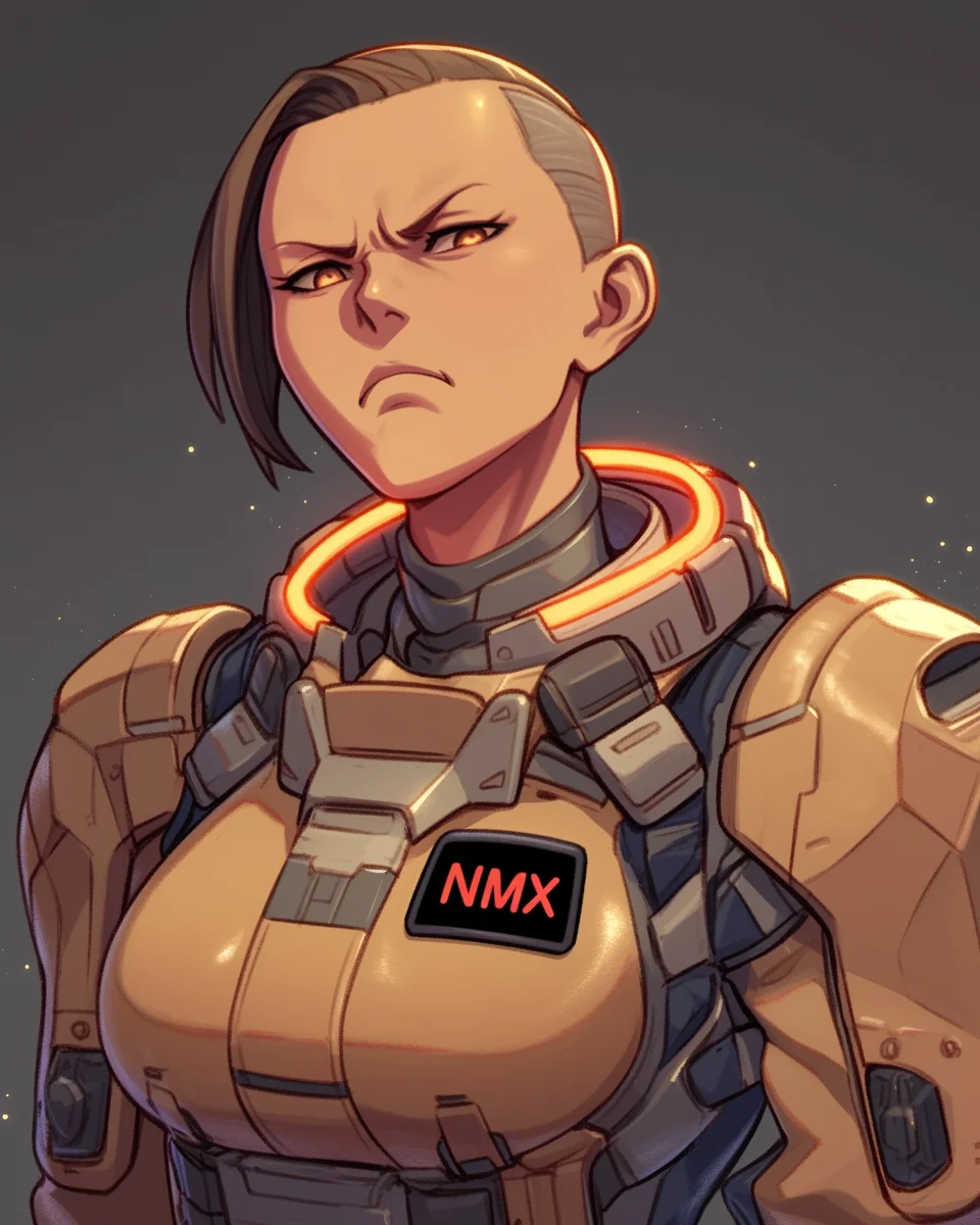 NMX Female Humanoid Soldier