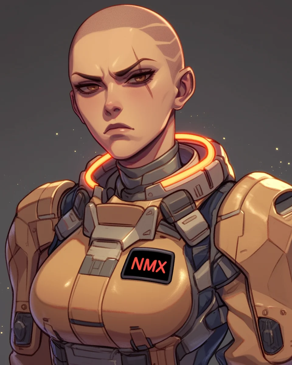 NMX Female Humanoid Soldier