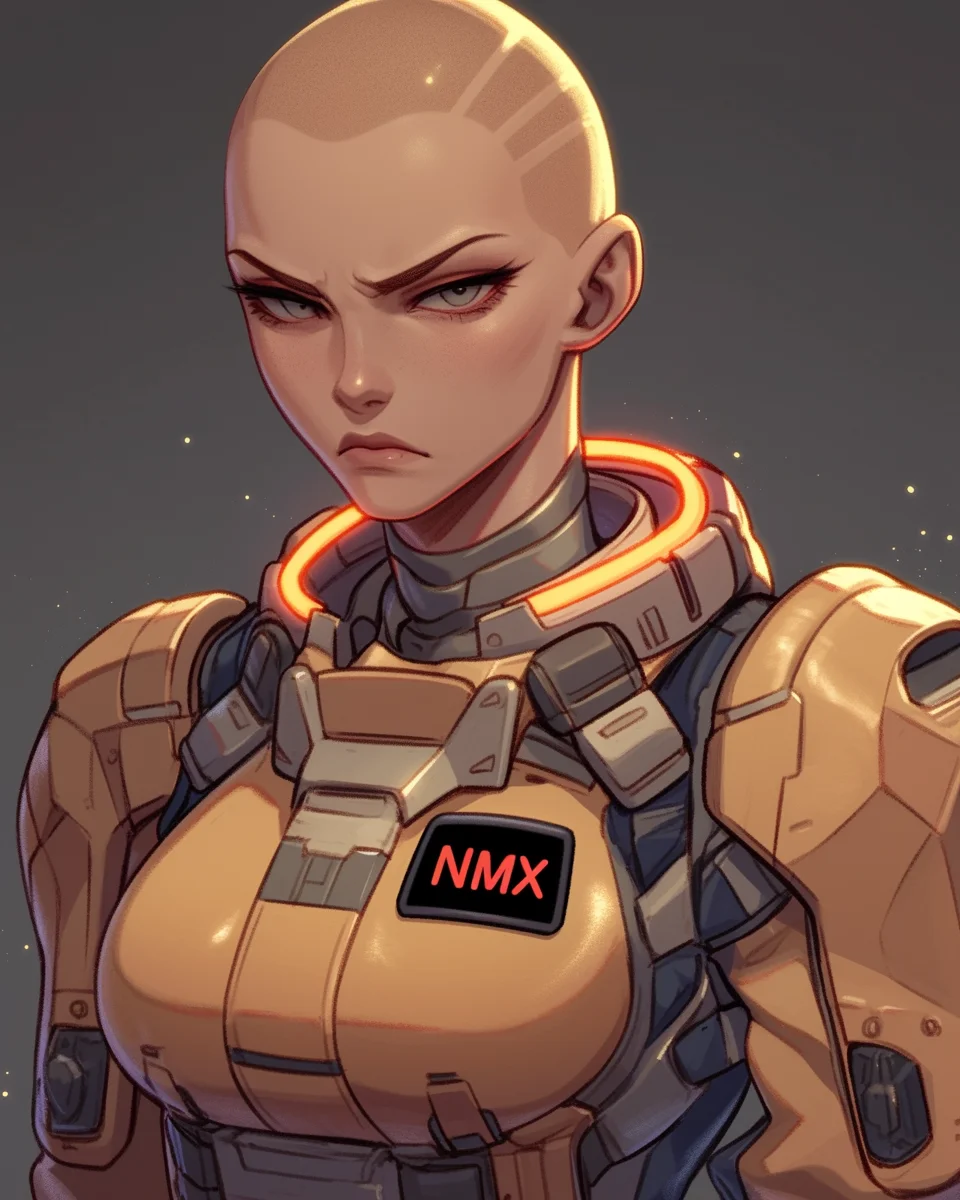 NMX Female Humanoid Soldier