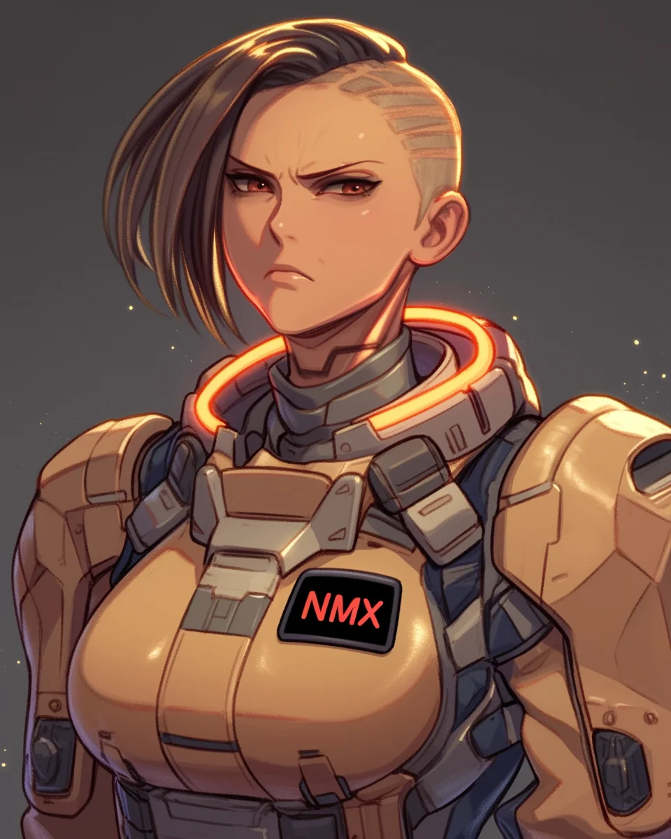 NMX Female Humanoid Soldier