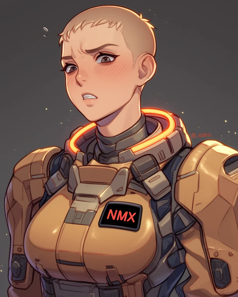 NMX Female Humanoid Soldier