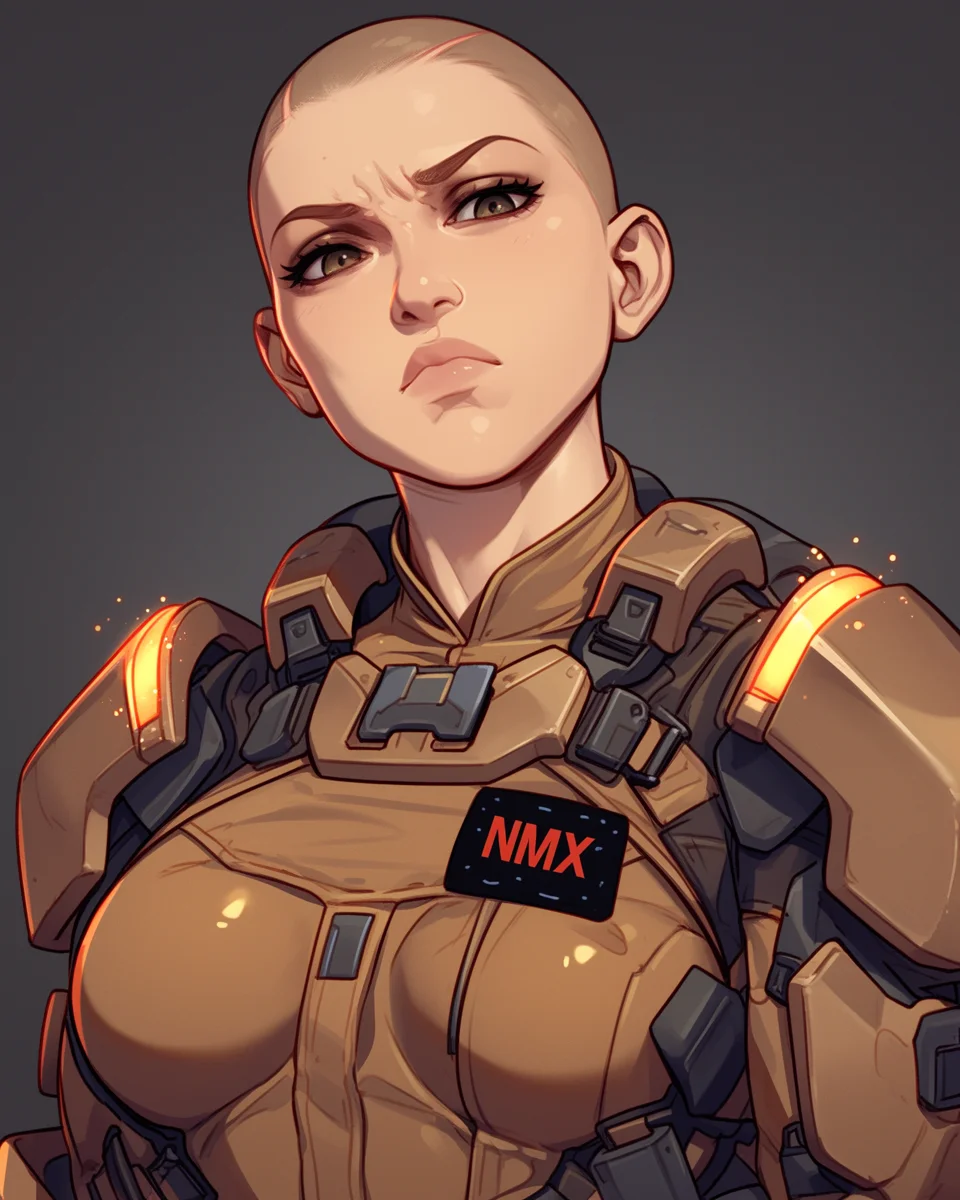 NMX Female Humanoid Soldier