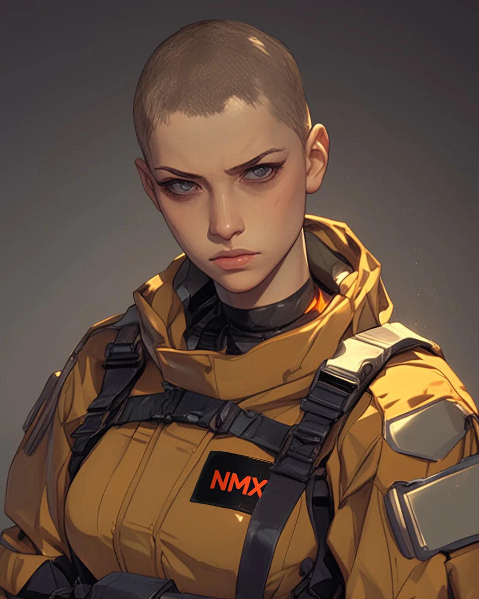 NMX Female Humanoid Soldier