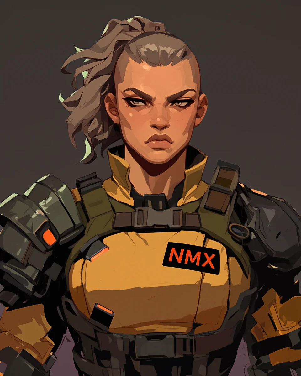 NMX Female Humanoid Soldier