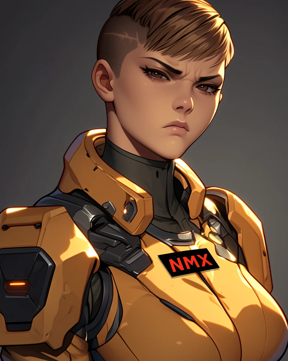 NMX Female Humanoid Soldier