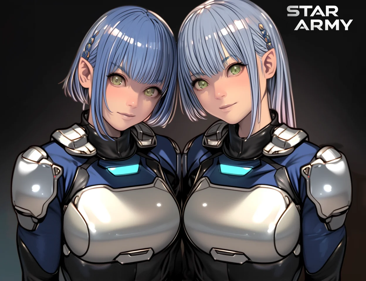 Pair of Star Army Female Xiulurian Elves