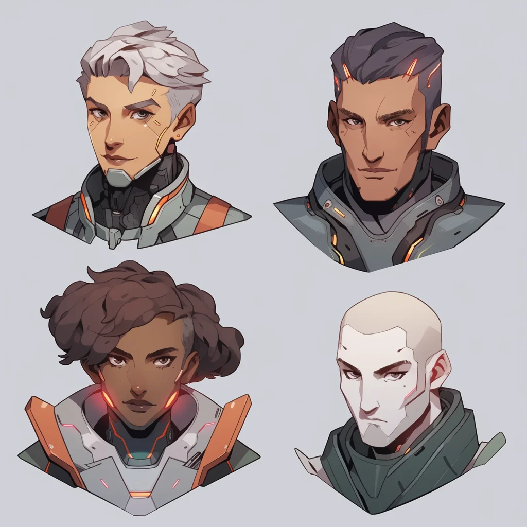 Sci-Fi Character Headshots