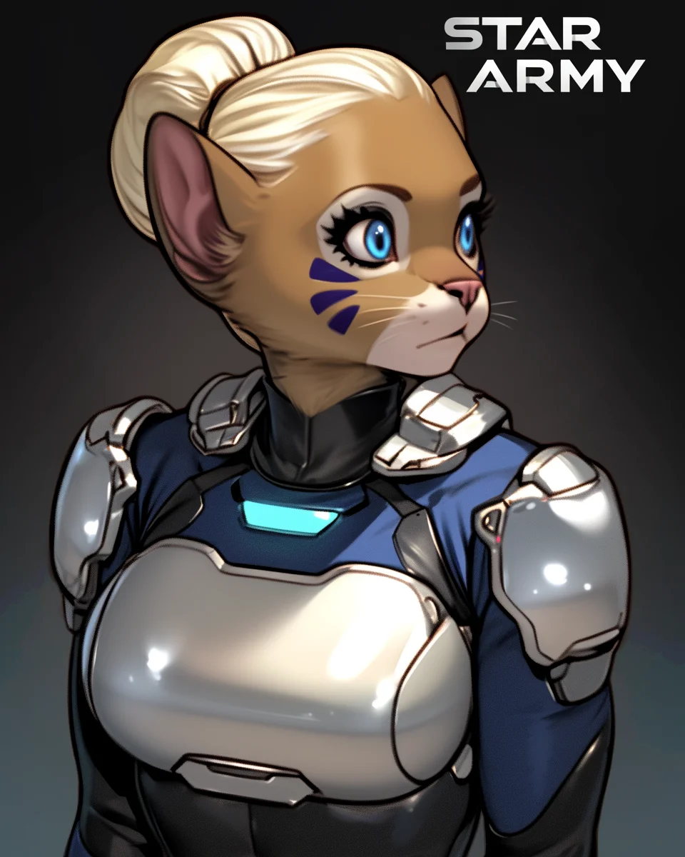 Star Army Female Anthro