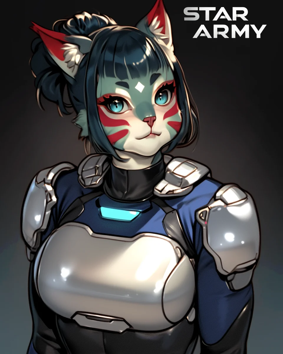 Star Army Female Anthro