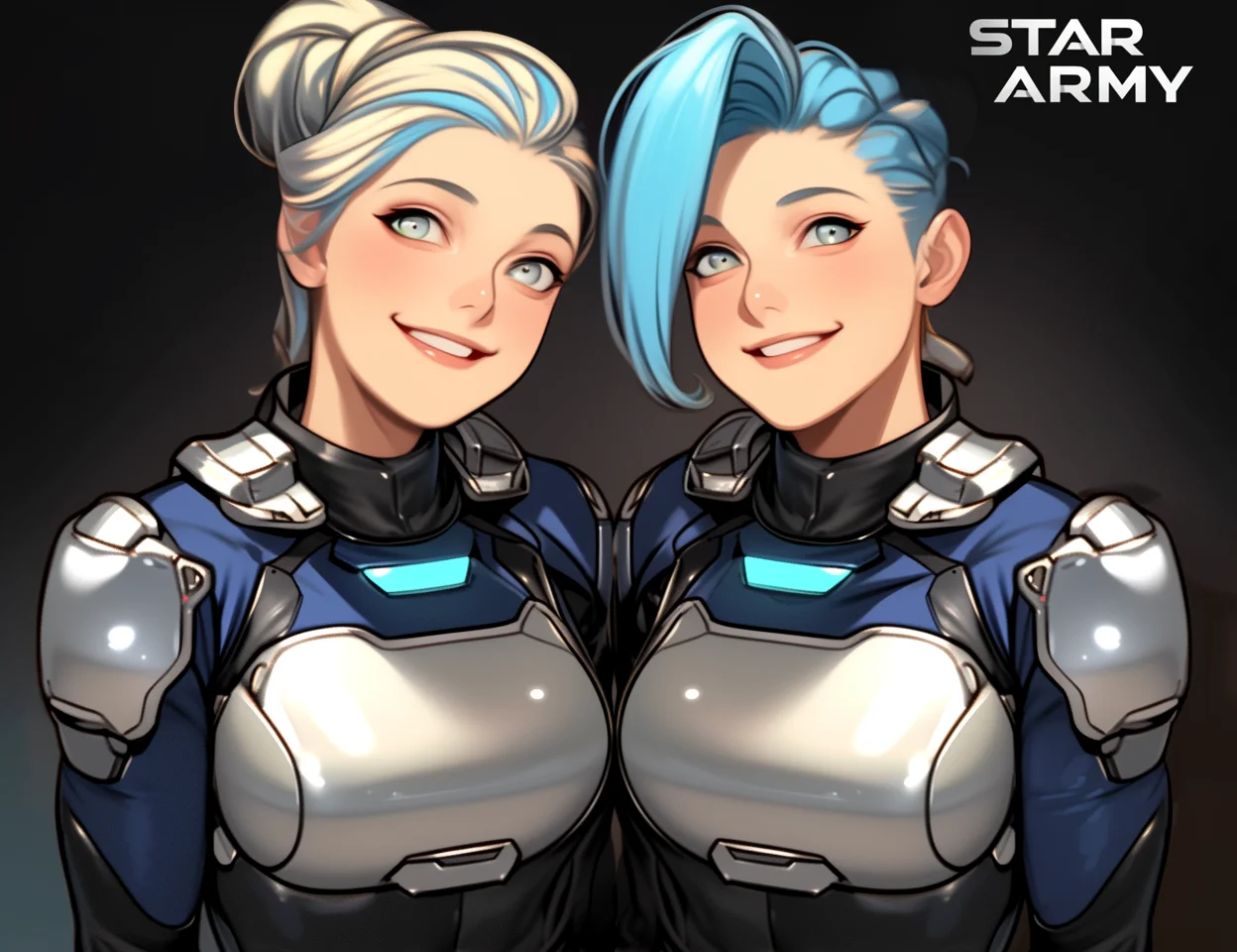 Star Army Female Buddies