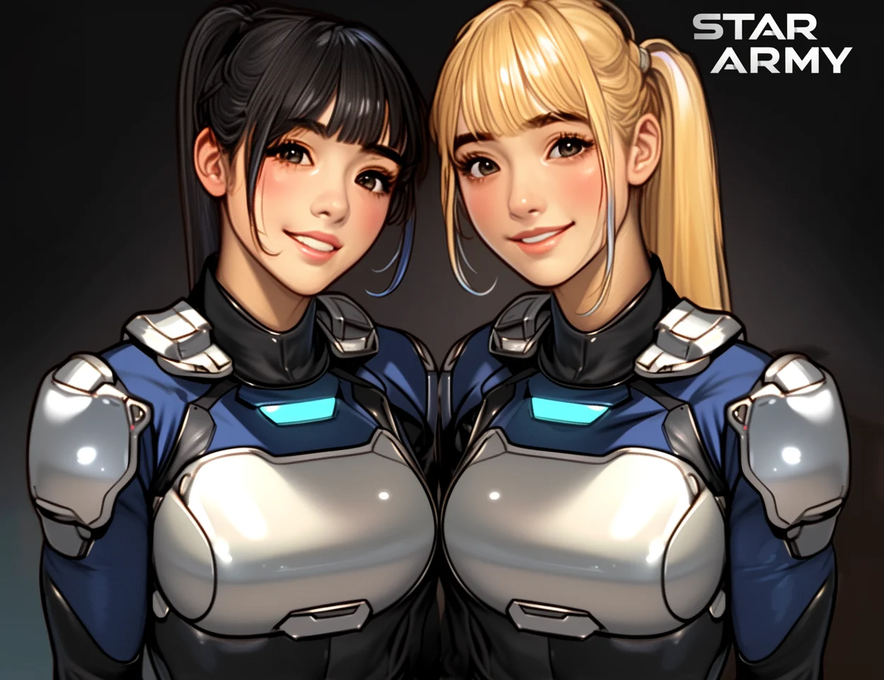 Star Army Female Buddies