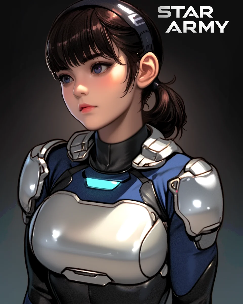 Star Army Female Humanoid (Adoptable)