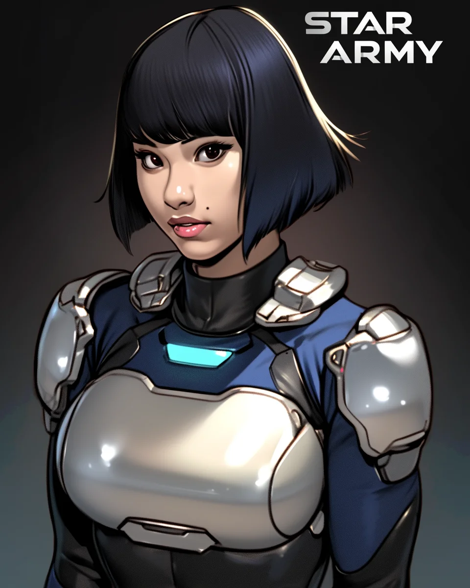 Star Army Female Humanoid (Adoptable)