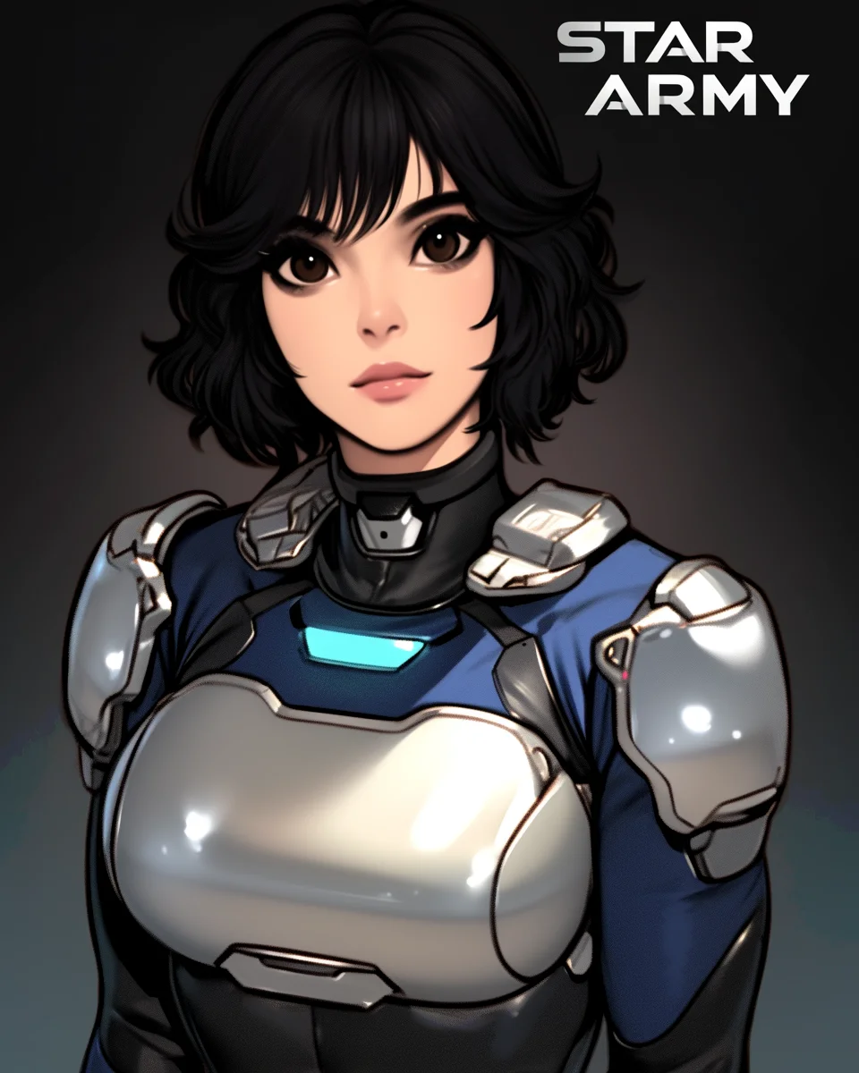 Star Army Female Humanoid (Adoptable)