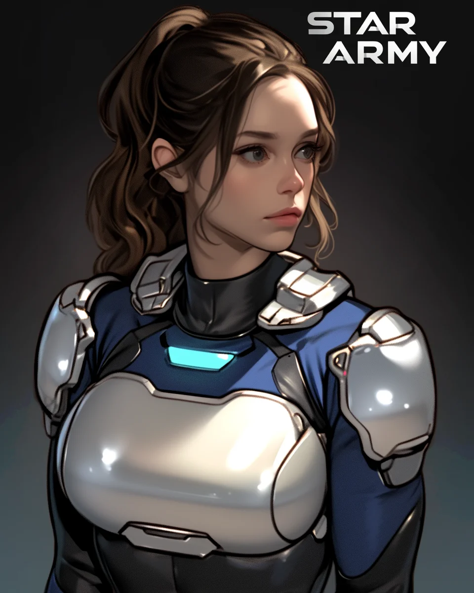 Star Army Female Humanoid (Adoptable)