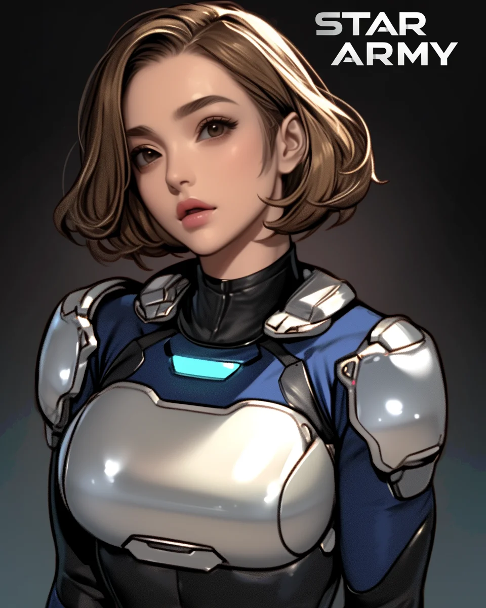 Star Army Female Humanoid (Adoptable)