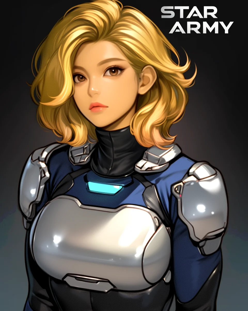 Star Army Female Humanoid (Adoptable)