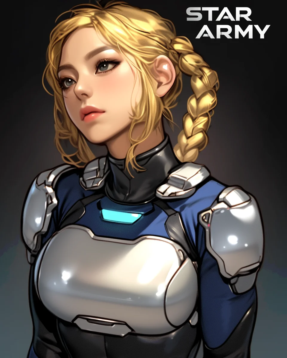 Star Army Female Humanoid (Adoptable)