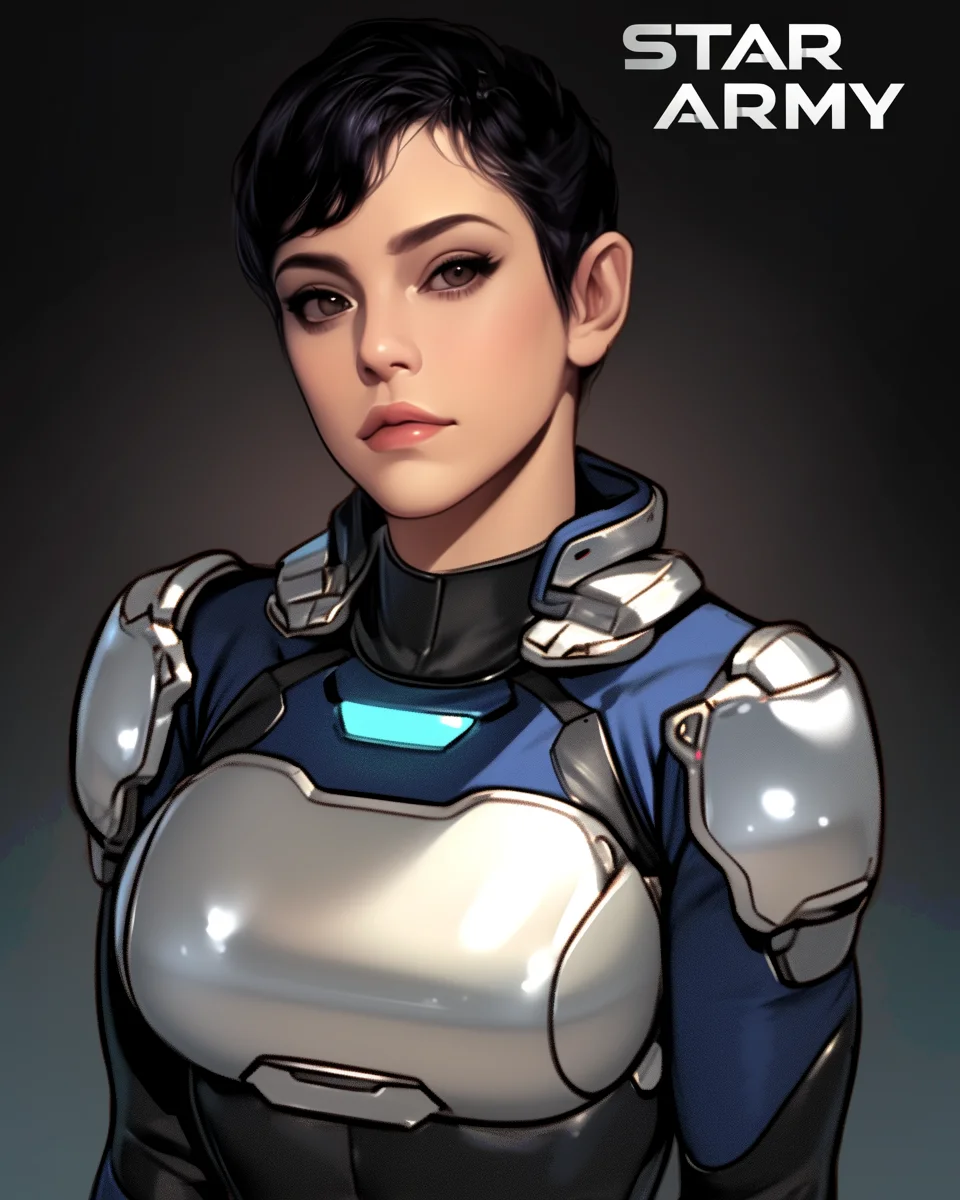 Star Army Female Humanoid (Adoptable)