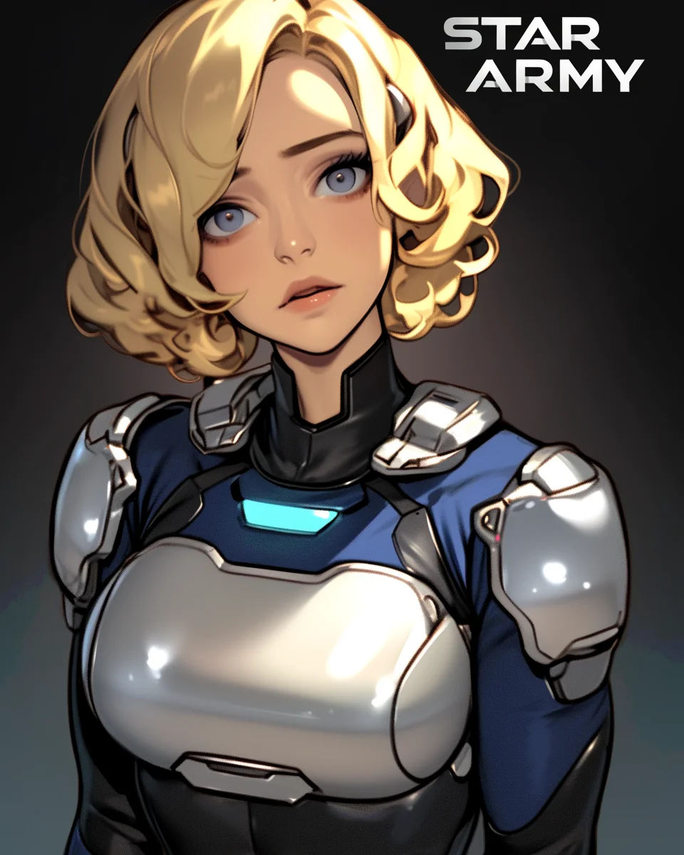 Star Army Female Humanoid (Adoptable)