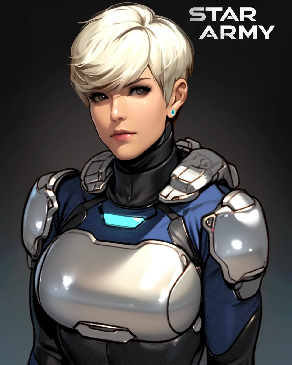 Star Army Female Humanoid (Adoptable)