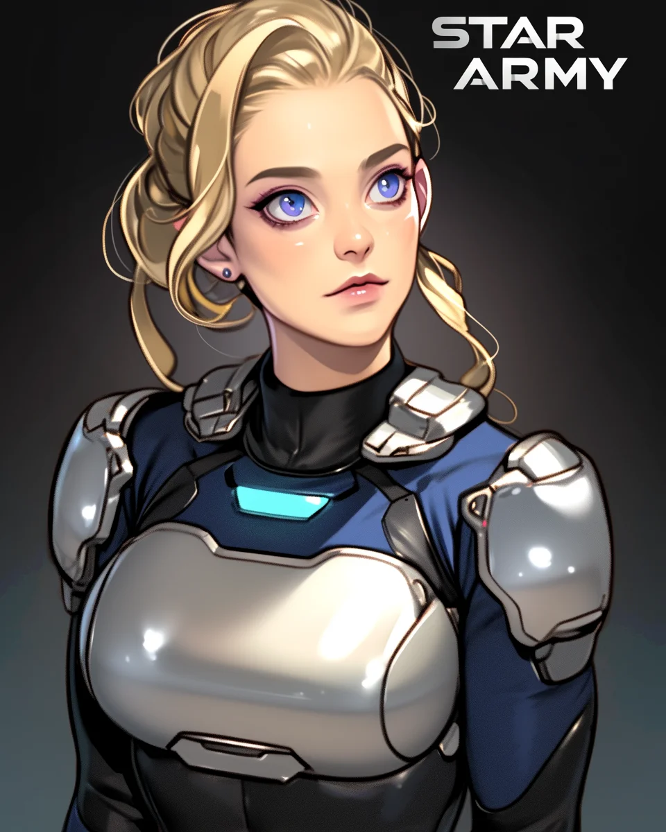 Star Army Female Humanoid (Adoptable)