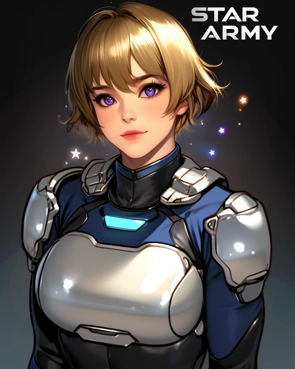 Star Army Female Humanoid (Adoptable)