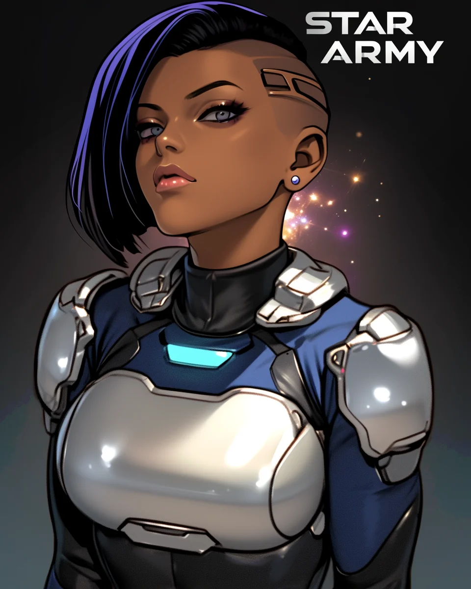 Star Army Female Humanoid (Adoptable)